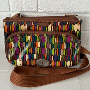 Multicolor Fossil Purse